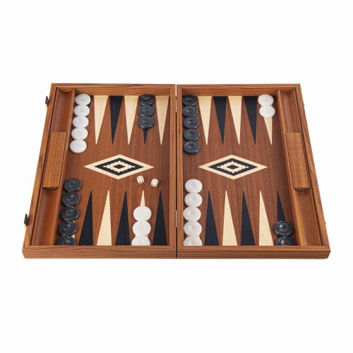 Backgammon 48Cm Acajou