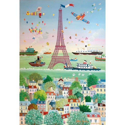 Puzzle 80 pièces - Paris En...