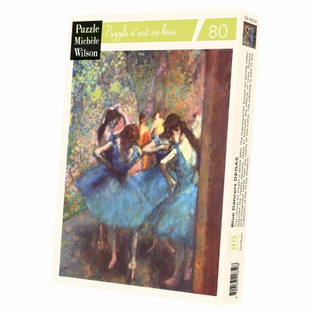 Puzzle 80 pices - Danseuses Bleues Degas