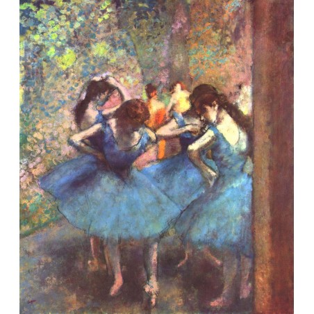 Puzzle 80 pièces - Danseuses Bleues Degas