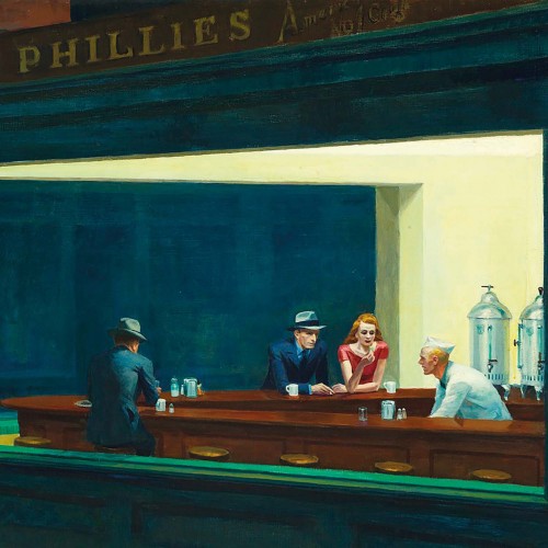 Puzzle 30 pices - Nighthawks Hopper