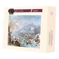 Puzzle 1200 pices - La Riviere En Hiver Griffier