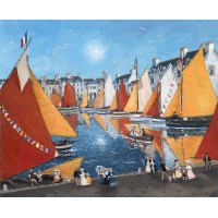 Puzzle 1200 pièces - La Fete De La Voile Fabienne Delacroix