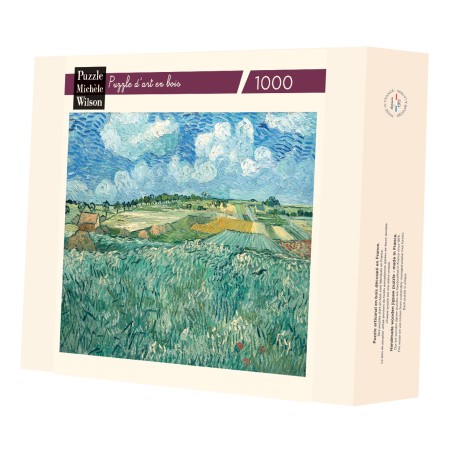 Puzzle 1000 pices - La Plaine Pres D'Auvers Van Gogh