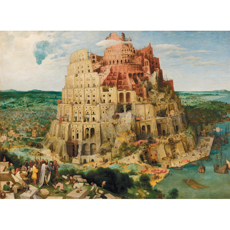 Puzzle 2500 pièces - La Tour De Babel Peter Bruegel