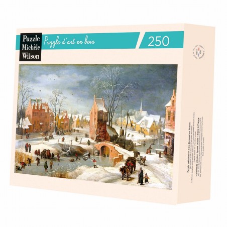 Puzzle 250 pices - Paysage Enneige Bruegel