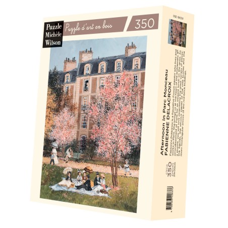 Puzzle 350 pices - L'Apres Midi Au Parc Monceau Delacroix