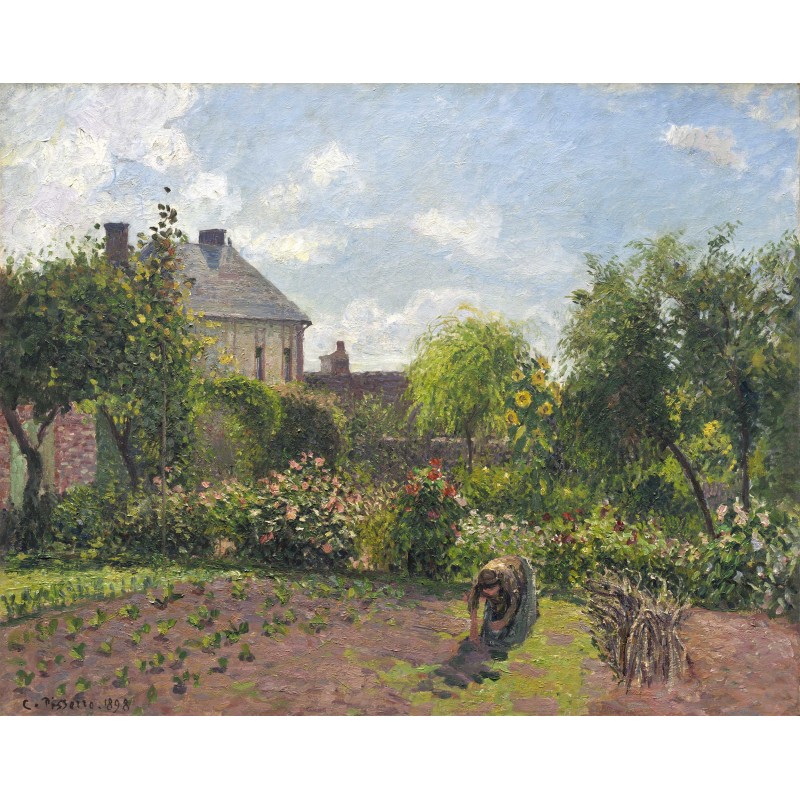 Puzzle 250 pièces - Jardin De L'Artiste à Eragny Pissarro