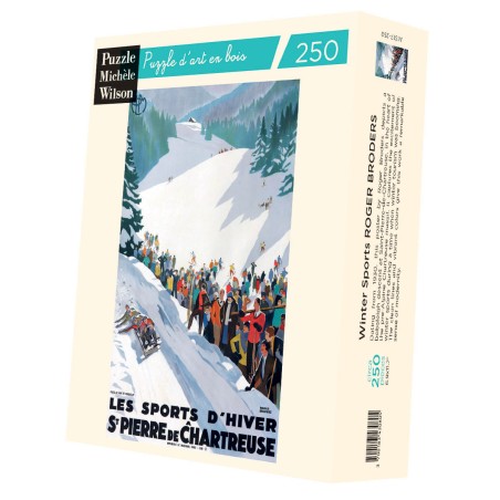 Puzzle 250 pices - Les Sports D Hiver Broders