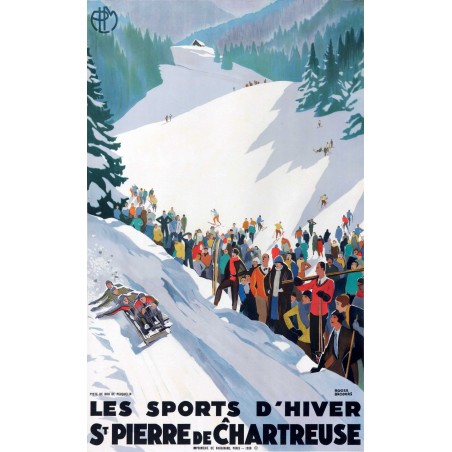 Puzzle 250 pièces - Les Sports d'Hiver Broders