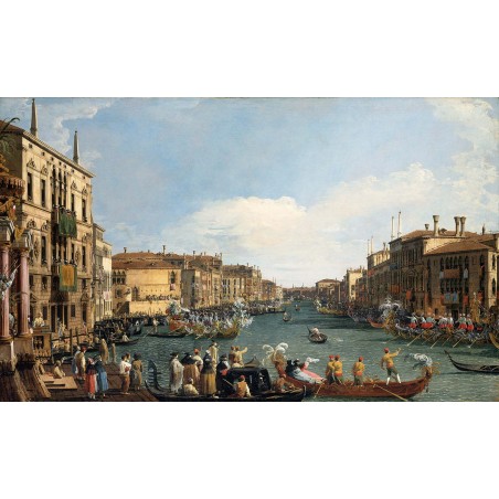 Puzzle 250 pièces - Regate Sur Le Grand Canal Canaletto