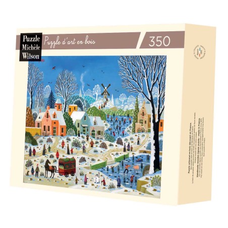 Puzzle 350 pices - Paysage Au Moulin Alain Thomas