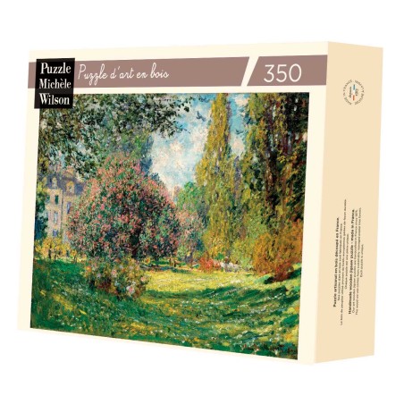 Puzzle 350 pices - Paysage Le Parc Monceau Claude Monet