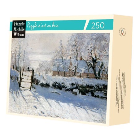 Puzzle 250 pices - La Pie Claude Monet