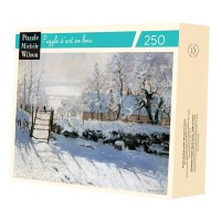 Puzzle 250 pices - La Pie Claude Monet