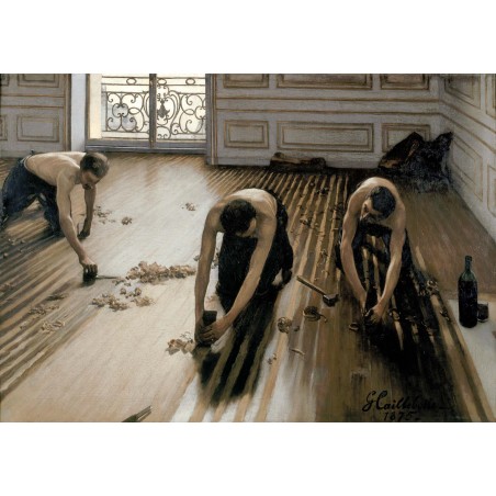 Puzzle 350 pièces - Les Raboteurs De Parquet Gustave Caillebotte