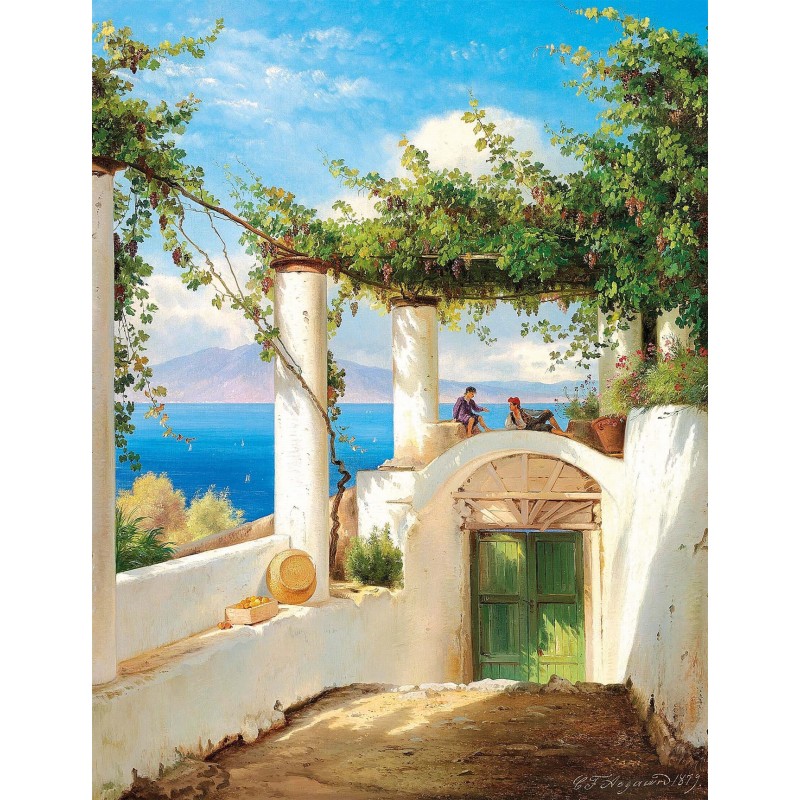 Puzzle 250 pices - La Baie De Naples Aagaard