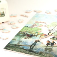 Puzzle 250 pices - Printemps Russe  Koustodiev