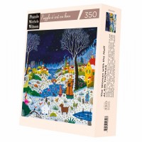 Puzzle 350 pices - La Femme Au Manchon  Thomas