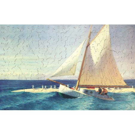 Puzzle 350 pices - Le Bateau A Voile  Hopper