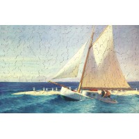 Puzzle 350 pices - Le Bateau A Voile  Hopper