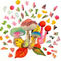 Puzzle 300 pices - Fantastical Mushrooms Dardik