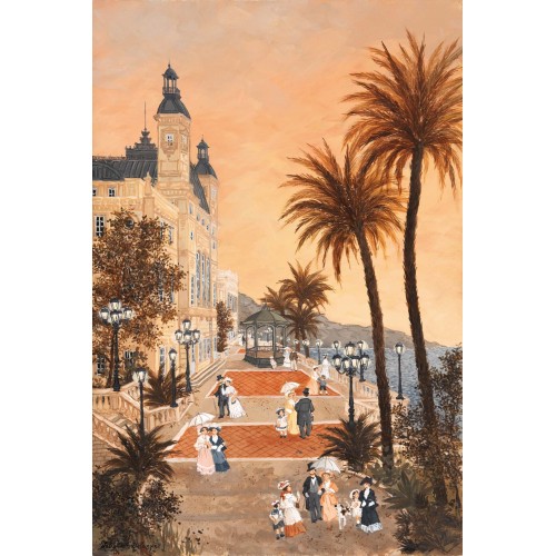 Puzzle 650 pices - Les Terrasses Du Casino Fabienne Delacroix