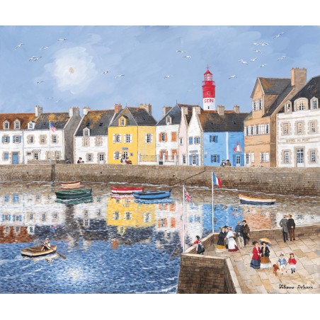 Puzzle 500 pices - L'Ile De Sein Delacroix