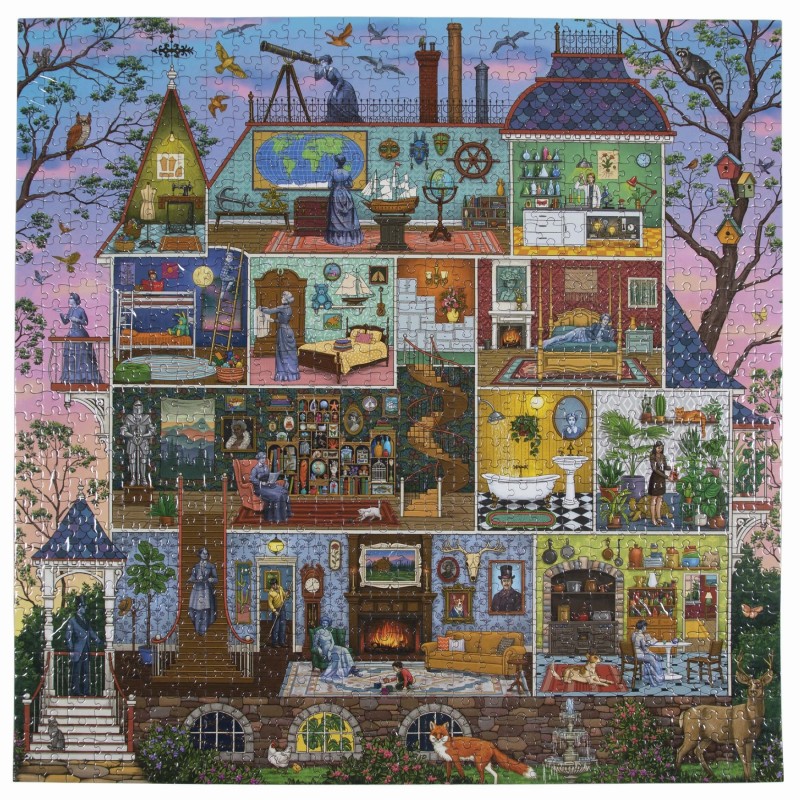 Puzzle 1000 pièces - The Alchemist's Home