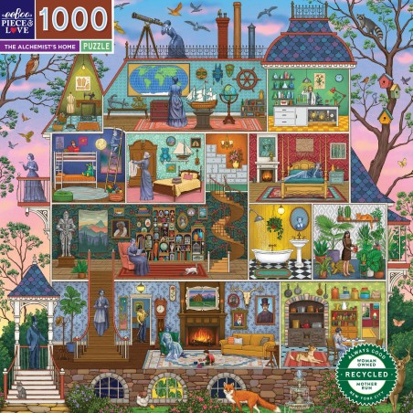 Puzzle 1000 pices - The Alchemist'S Home