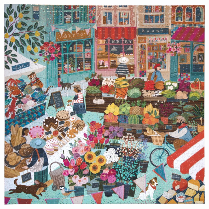 Puzzle 1000 pièces - English Green Market