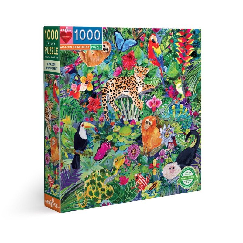 Puzzle 1000 pices - Amazon Rainforest