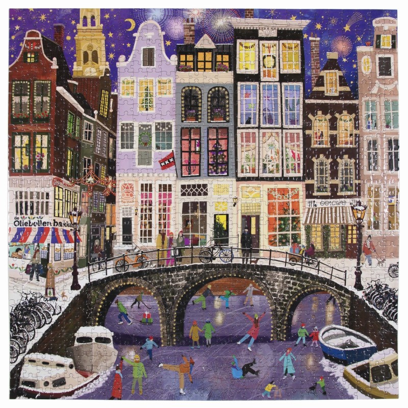 Puzzle 1000 pièces - Magical Amsterdam