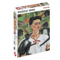 Puzzle 1000 pices - Frida Kahlo - Autoportrait