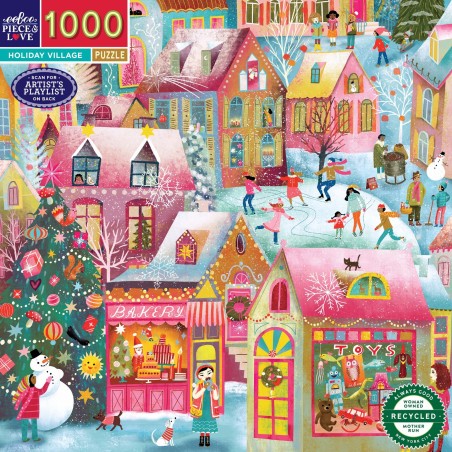 Puzzle 1000 pices - Holiday Village