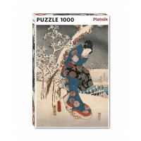 Puzzle 1000 pices - Hiroshige - Conte De Genji