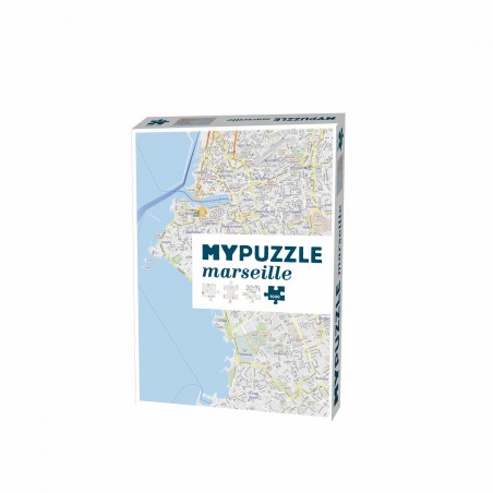 Puzzle 1000 pices - Mypuzzle Marseille Helvetiq