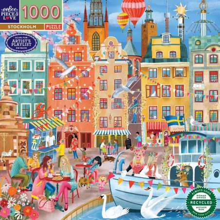 Puzzle 1000 pices - Stockholm