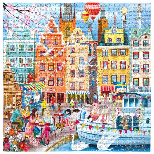 Puzzle 1000 pièces - Stockholm