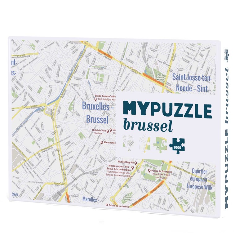 Puzzle 1000 pices - Mypuzzle Bruxelles