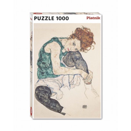 Puzzle 1000 pices - Schiele - Femme