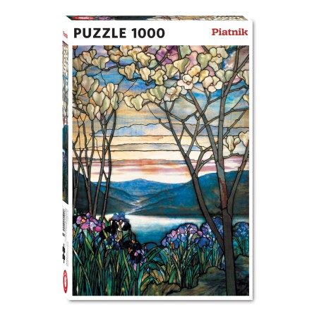 Puzzle 1000 pices - Tiffany - Magnolias Et Iris