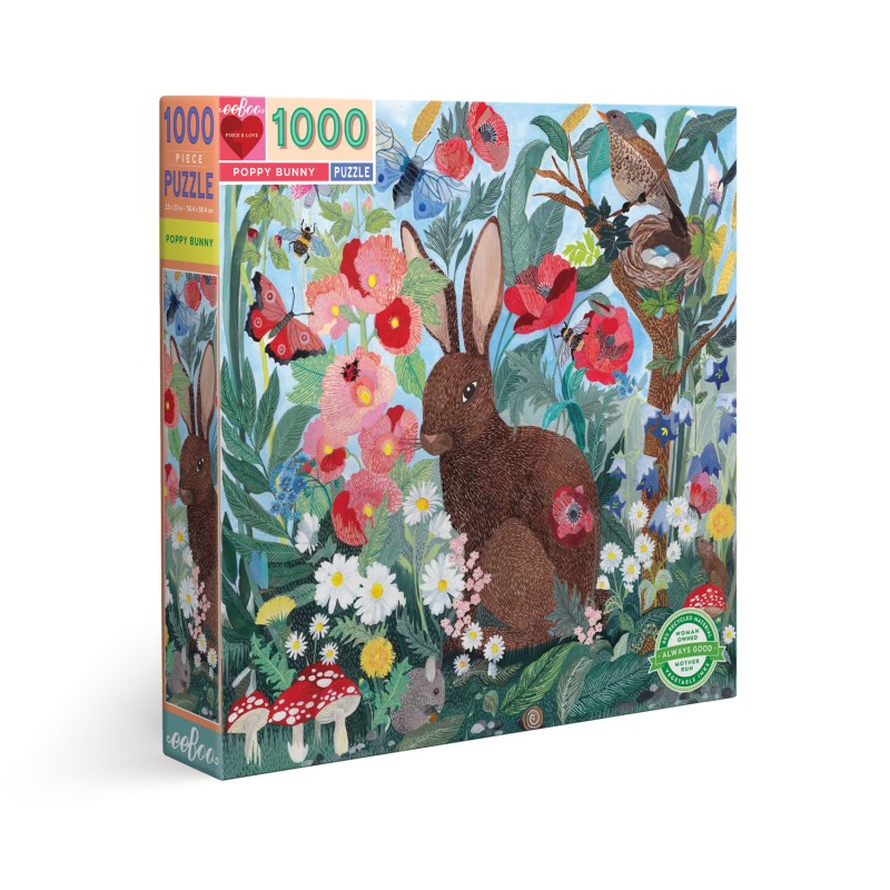 Puzzle 1000 pices - Poppy Bunny