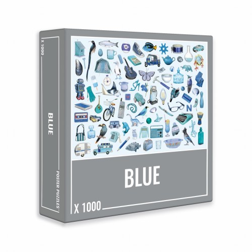 Puzzle 1000 pices - Blue