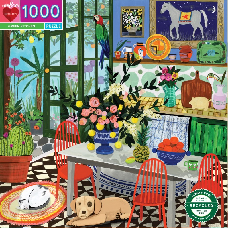 Puzzle 1000 pices - Green Kitchen