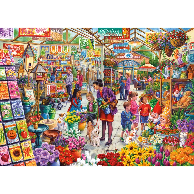 Puzzle 1000 pièces - Gardener's Delight