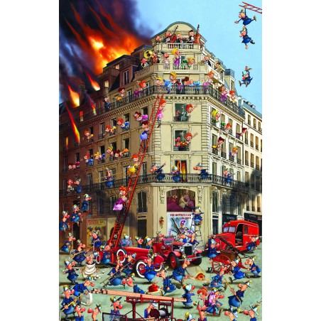 Puzzle 1000 pices - Ruyer - Pompiers