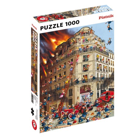 Puzzle 1000 pices - Ruyer - Pompiers