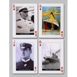 Cartes à jouer Titanic