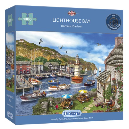 Puzzle 1000 pices - Lighthouse Bay